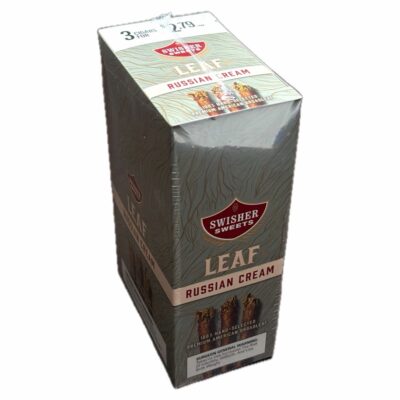 SWISHER LEAF 2.79 RUSSIAN CREAM 10CT
