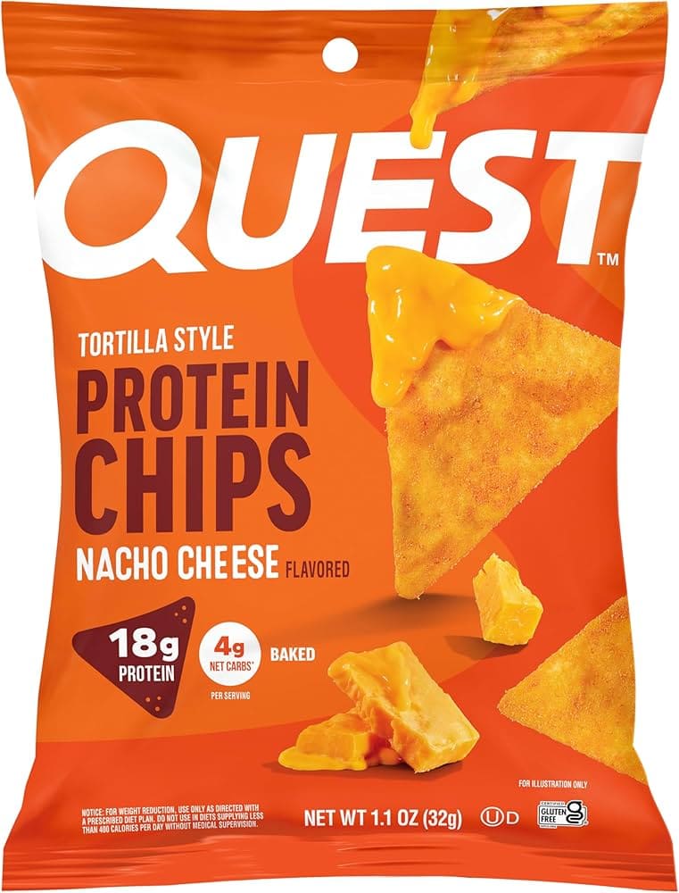 QUEST PROTEIN CHIPS NACHO 8 CT