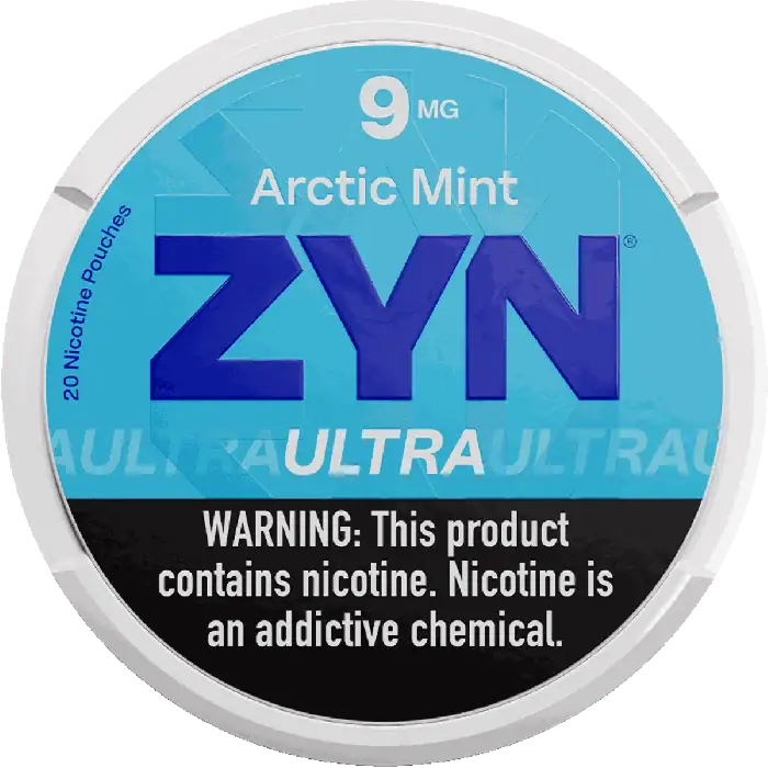 ZYN ULTRA 9MG ARCTIC MINT NIC POUCHES 5CT