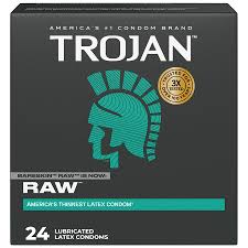 TROJAN RAW  6CT NEW