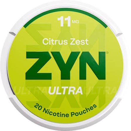 ZYN ULTRA 11MG CITRUS ZEST NIC POUCHES 5CT