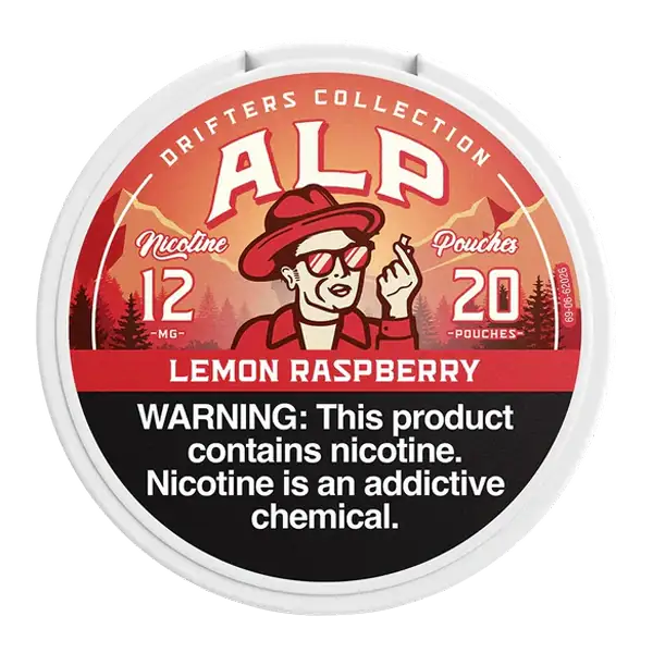 ALP DRIFTERS 12MG LEMON RASPBERRY 5CT