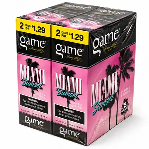 GAME CIGARELLO MIAMI SUNSET 1.29 2PK