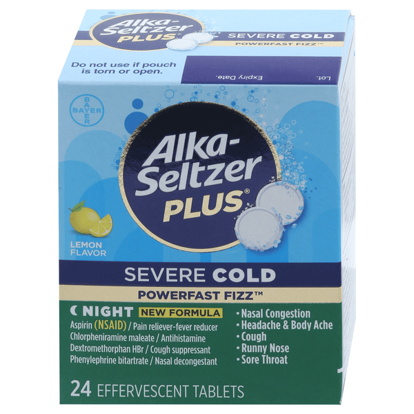 ALKA SELTZER COLD NIGHT 12CT