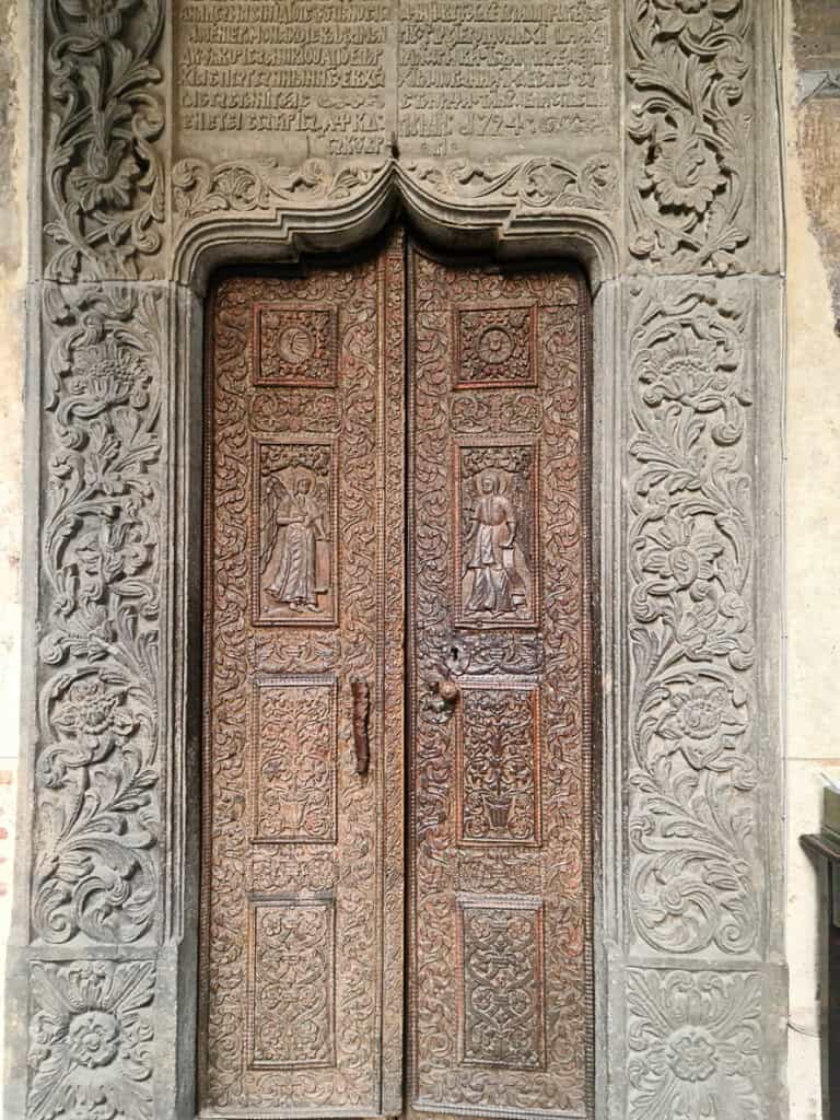 The doors of Stavropoleos church