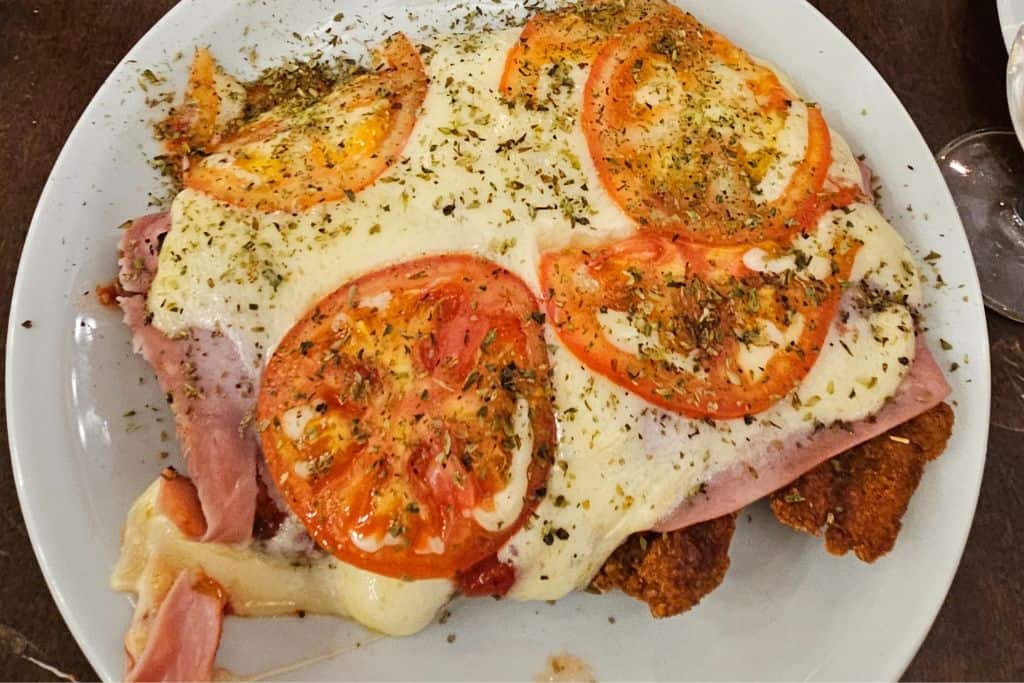 A milanesa is one of the best boods to try in Buenos Aires
