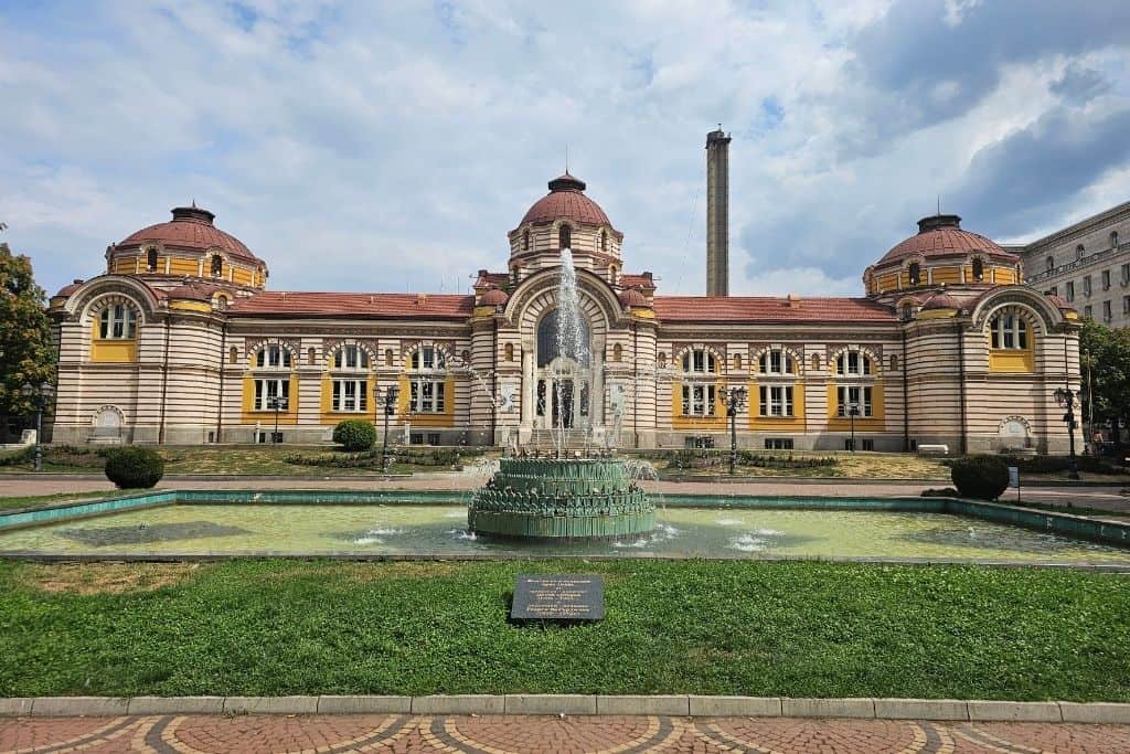Sofia History Museum is a former public bath turned into a museum. It is in the center of the city and easy to reach by public transport from Sofia International Airport