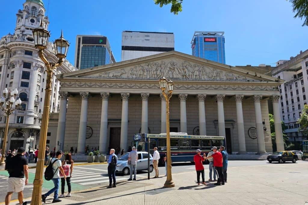 The Metropolitan Cathedral of Buenos Aires, where Pope Francis once served as Archbishop.
