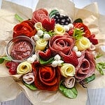How To Make A Charming Charcuterie Bouquet With Salami Roses