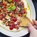 Bruschetta Dip with Whipped Feta