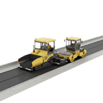 Maquinaria para construcción de carreteras, pavimentación y mantenimiento de vías públicas. Equipo de alta calidad para trabajos pavimentadores.