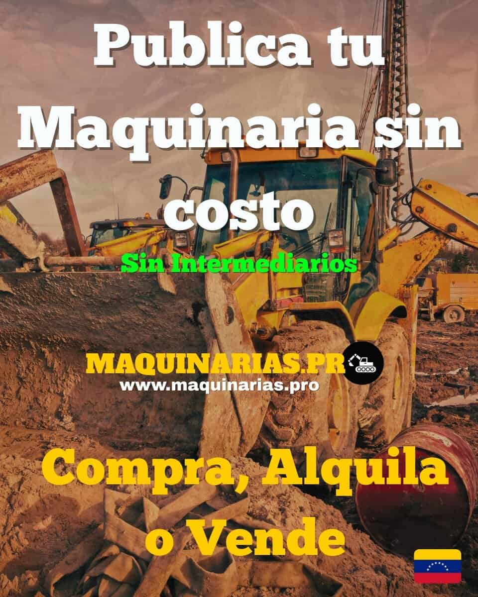 Maquinaria pesada en construcción, alquiler y venta en Venezuela, maquinaria para obras civiles y construcción, compra y venta de maquinaria de construcción y equipamiento industrial.