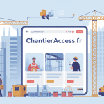 chantieraccess.fr avis illustration plateforme numérique bâtiment