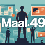 Illustration moderne analyse Maal49, confiance et risques