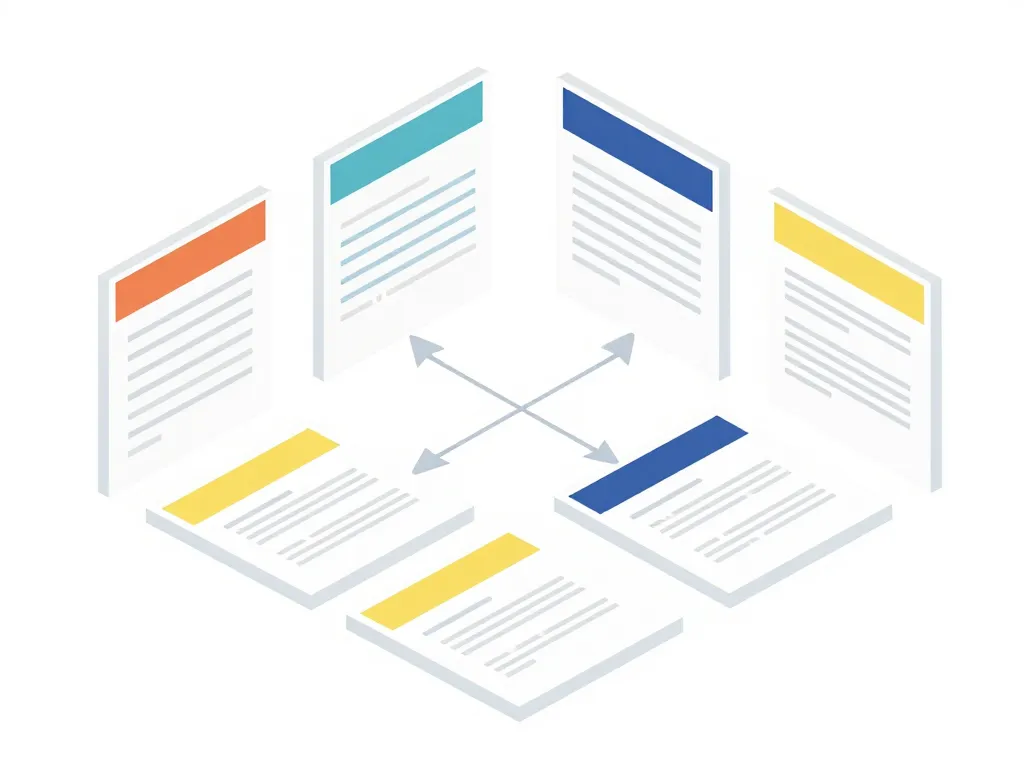 Schéma de mise en page DP6 document graphique logiciel gratuit