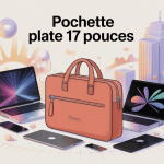 illustration pochette plate 17 pouces moderne protection