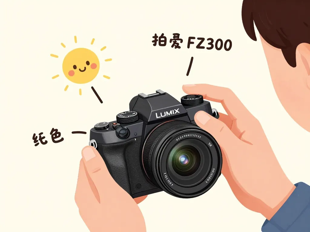 Découverte boutons lumix fz300 pour les nuls