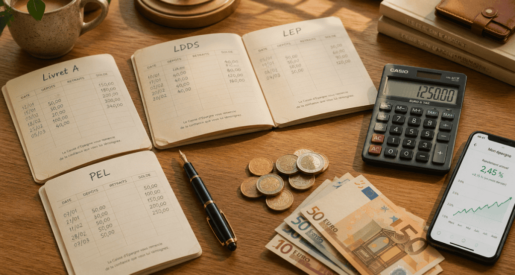 meilleur banque pour placer son argent, livrets et calculatrice