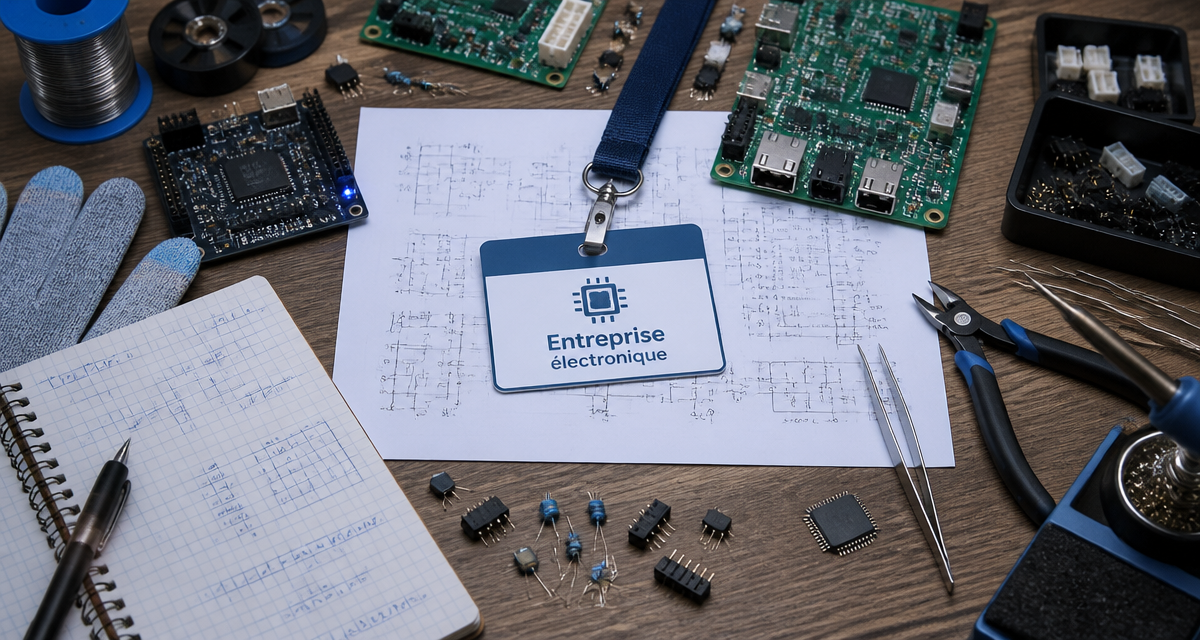 bureau entreprise electronique circuits imprimés