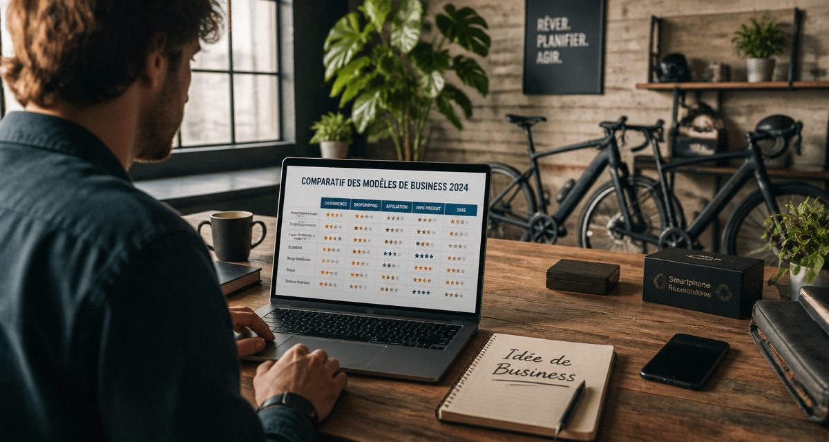 idee de business 2024 entrepreneur ordinateur loft