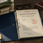 records management bureau dossiers et preuves numériques