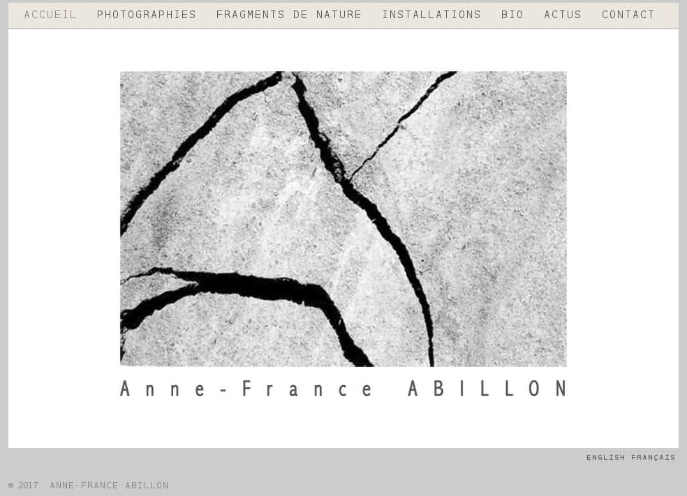 Fissures sur pierre, art naturel, photographie de l'artiste Anne-France Abillon, Installation en France.