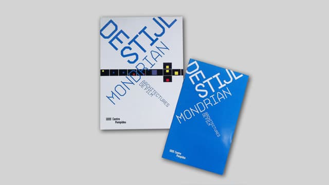 De Stijl Mondrian &bull; Centre Pompidou