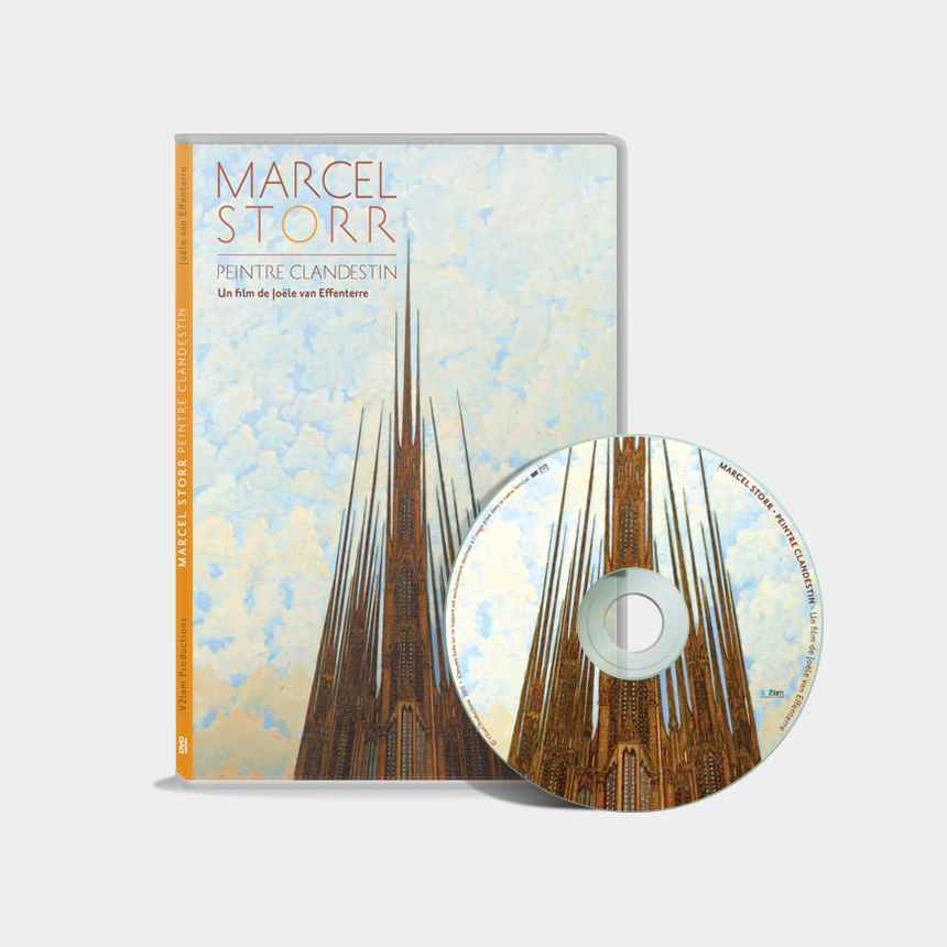 Sculpture de Marcel Storr sur le DVD "Peintre Clandestin" de Marelle.