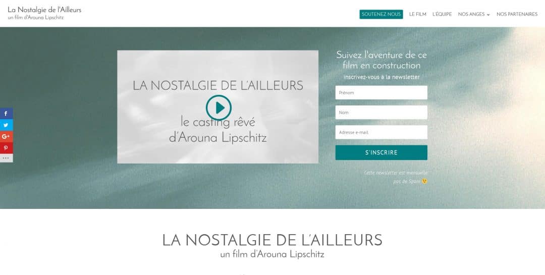 Souvenir du film La Nostalgie de l'Ailleurs par Arouna Lipschitz, mise en scène émouvante et esthétique.