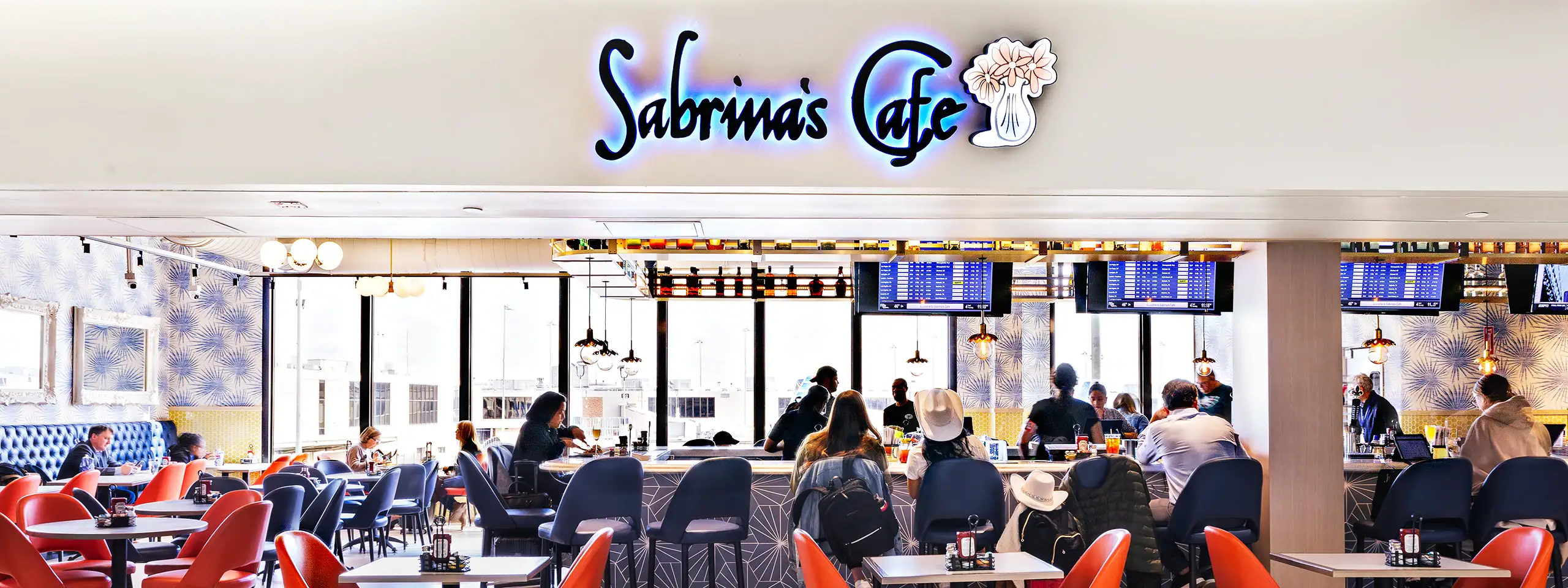 Sabrina's Cafe at Philadelphia International Airport (View from front)