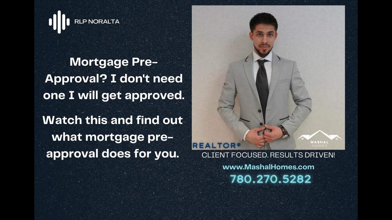 Mortgage pre-approval tips for Edmonton homebuyers from Mashal Homes.