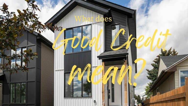 Modern contemporary house in Edmonton with stylish black and white exterior design.