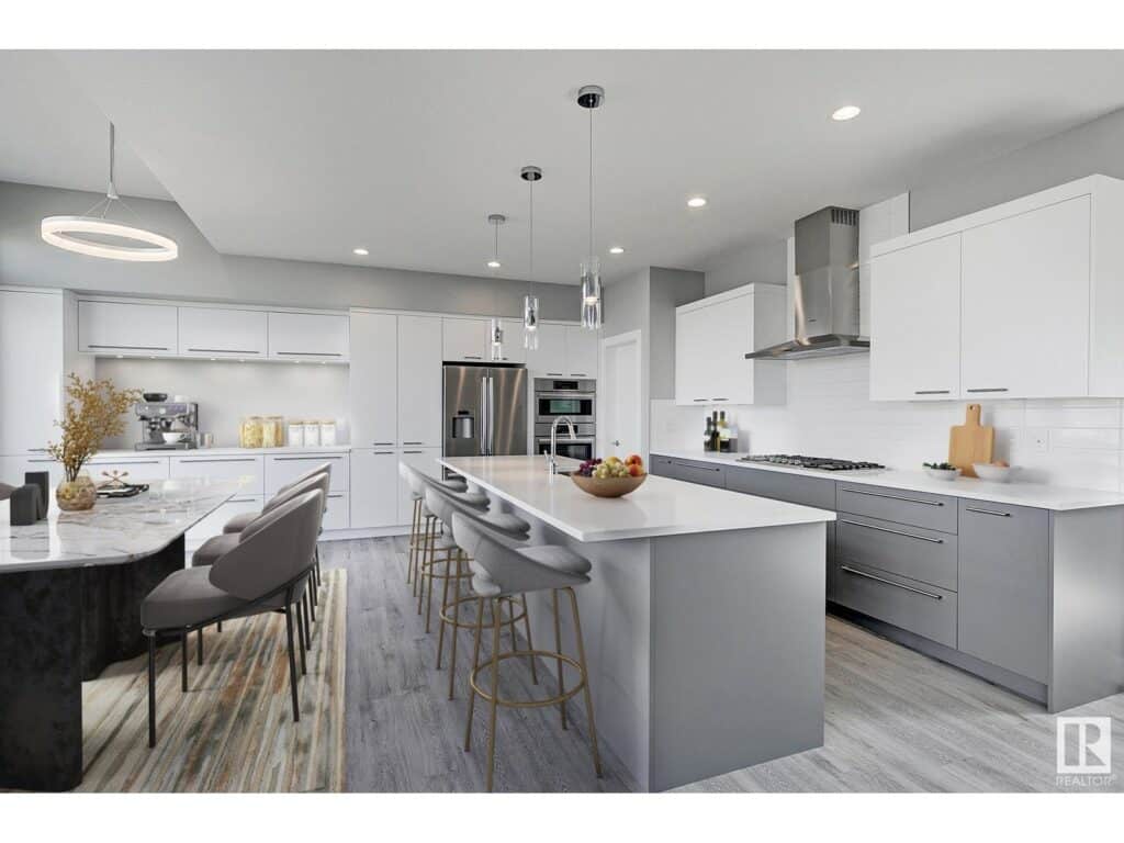 Inside the kitchen of an Edmonton Home for Sale