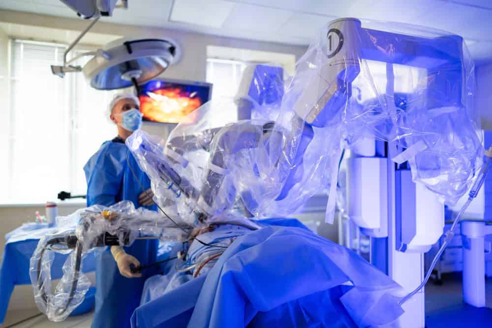 Prostatectomia robotica nel tumore prostatico