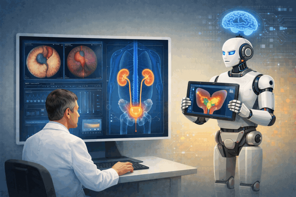 chirurgia robotica e Intelligenza Artificiale nell’urologia