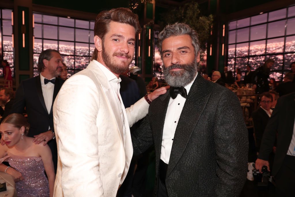 Andrew Garfield and Oscar Isaac Spotted at the 74th Annual Primetime Emmy Awards