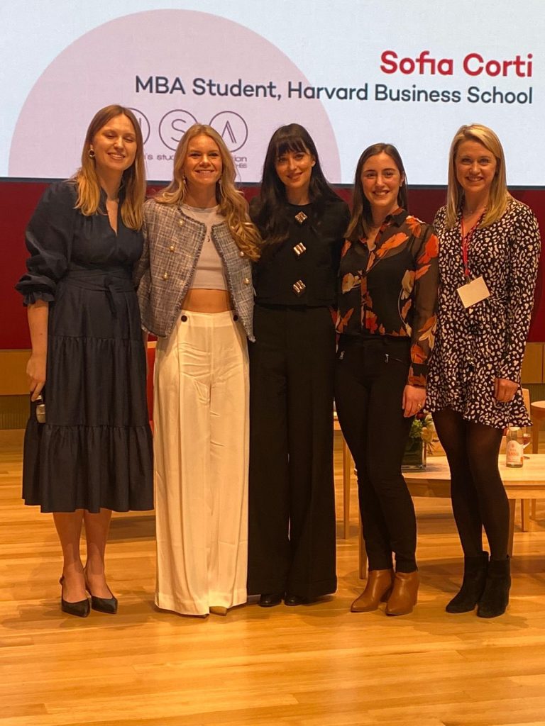 Dakota Johnson Attended The 32nd Annual Women in Business Conference At Harvard Business School