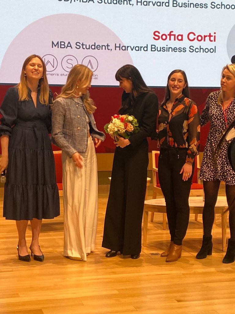 Dakota Johnson Attended The 32nd Annual Women in Business Conference At Harvard Business School