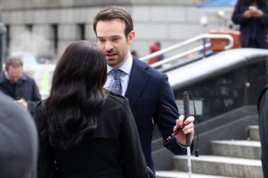 'Daredevil: Born Again' New Set Images Featuring Charlie Cox and Nikki M. James