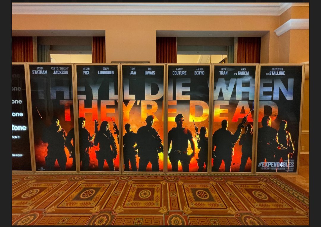 ‘The Expendables 4’ First Poster Spotted at the CinemaCon 2022