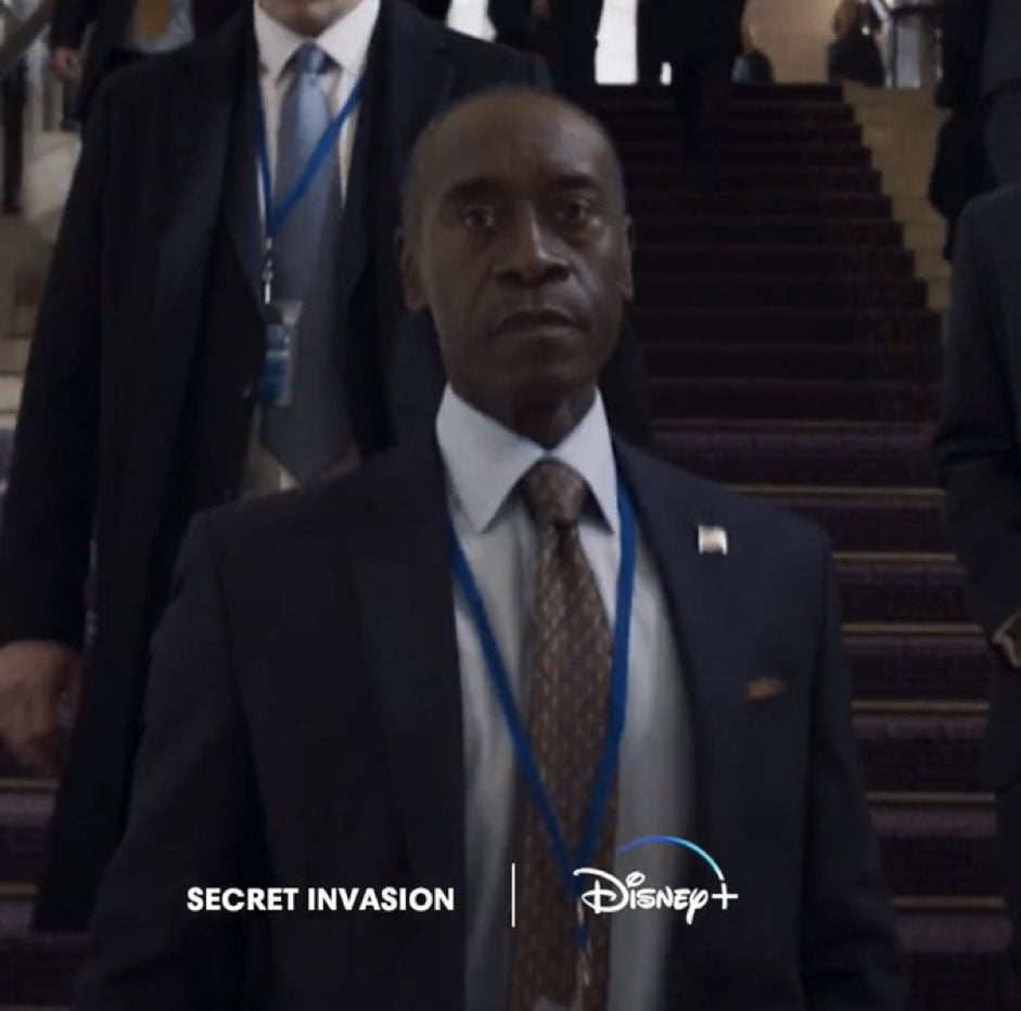 First look at Don Cheadle’s Rhodey in Marvel Studios’ “Secret Invasion”