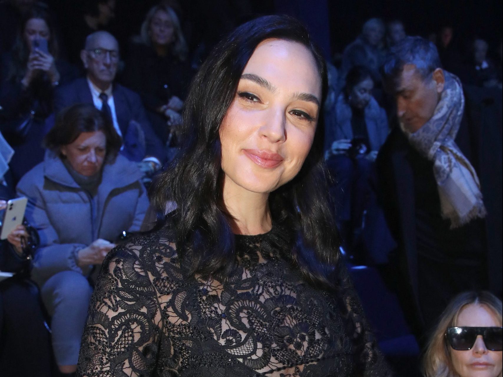Gal Gadot Attends The Christian Dior Womenswear Fall Winter 2023-2024 In Paris (Images)