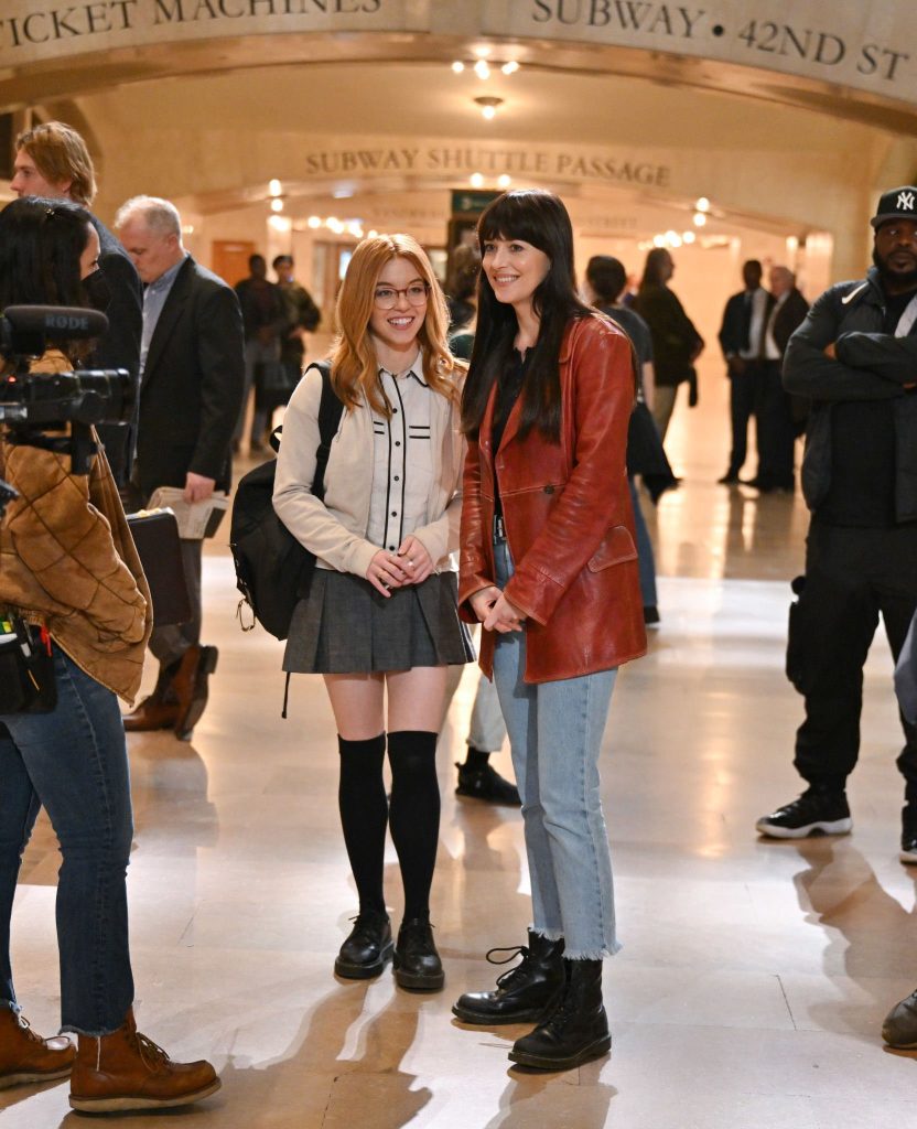 Dakota Johnson and Sydney Sweeney Spotted on the Set of Sony’s Madame Web