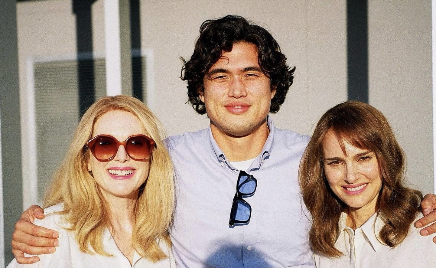 Natalie Portman Charles Melton And Julianne Moore