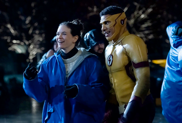 First Look at John Diggle, Green Arrow, The Flash, and Kid Flash From “The Flash” Season 9