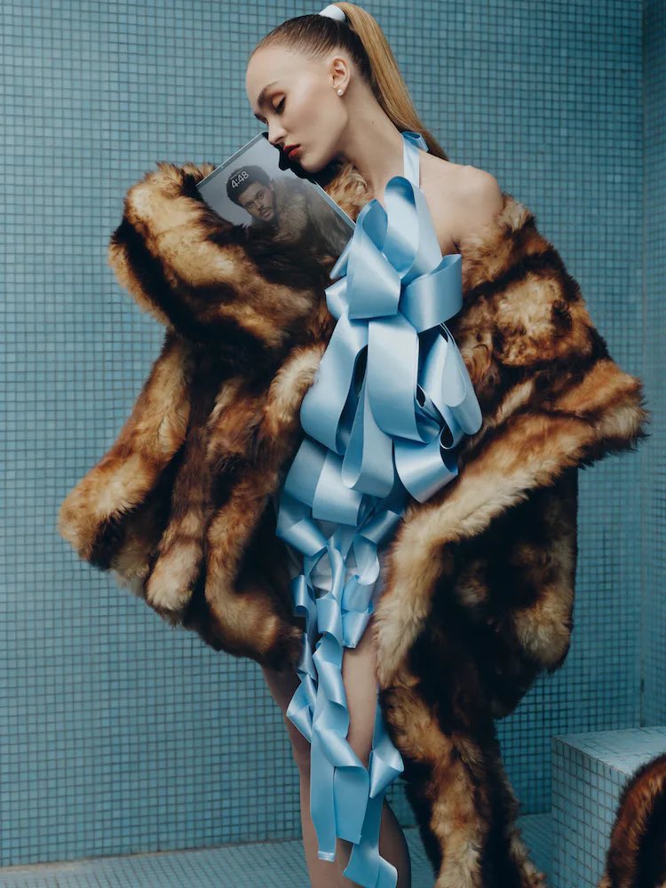 Lily-Rose Depp Covers W Magazine's Pop Issue