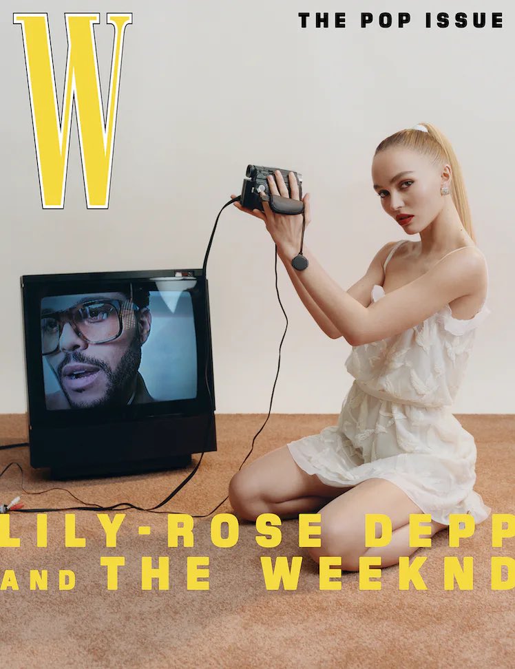 Lily-Rose Depp Covers W Magazine's Pop Issue