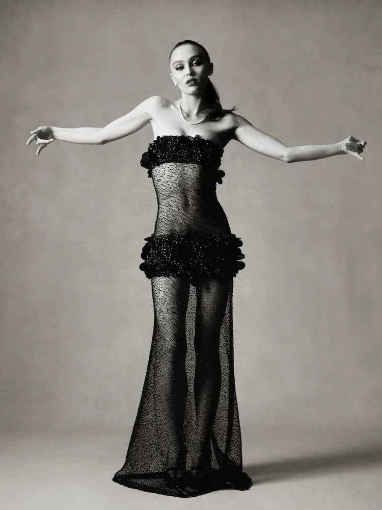 Lily-Rose Depp Covers W Magazine's Pop Issue