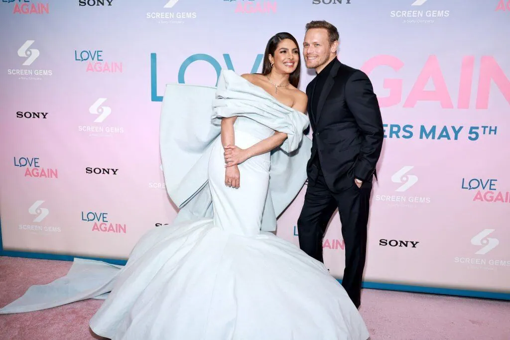Priyanka Chopra Jonas And Sam Heughan Attend The New York Premiere Of 'Love Again'
