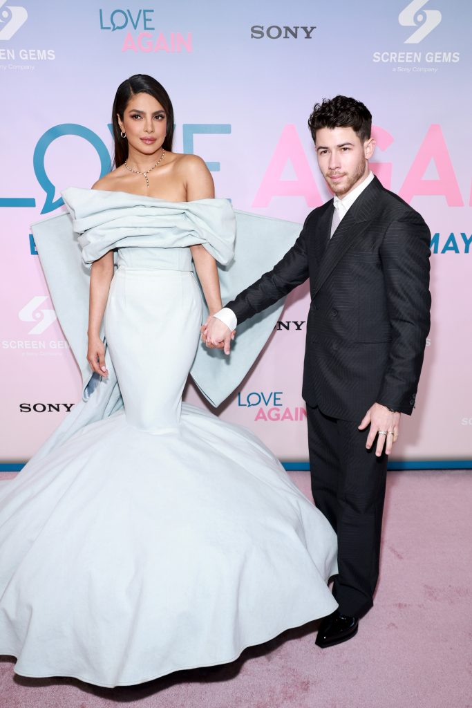 Priyanka Chopra Jonas And Sam Heughan Attend The New York Premiere Of 'Love Again'